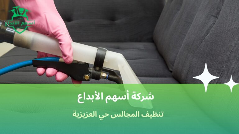 تنظيف المجالس حي العزيزية